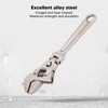 Adjustable Wrench Multi Functional Folding Rocker Ratchet Quick Machine Repair