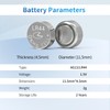 Fuspower LR44 A76 AG13 357 303 SR44 Battery 1.5V Button