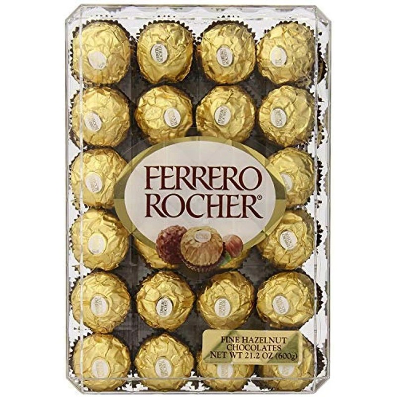 Ferrero Rocher Hazelnut Chocolate, 48 Count (CHOC. CANDY - REGULAR