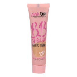 Pink Up, Bb Cream Matte Finish, Base De Maquillaje Ligera                                                                                             