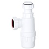 SPARES2GO Telescopic Drain Bottle Trap for Bathroom Kitchen Sink Urinal