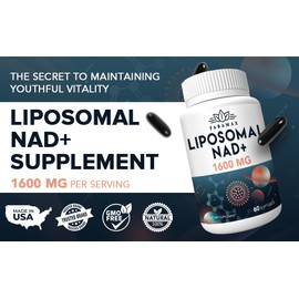 Suplemento NAD alternativo NMN (60 unidades), nicotinamida ribósido y resveratrol premium, reparación del ADN y envejecimiento saludable, potencia la 