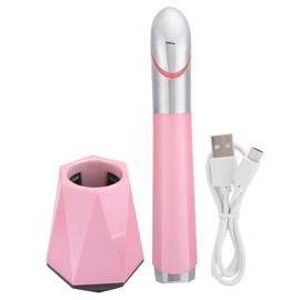 Red Blue Light Therapy Eye Massager Dark Circle Removal Hot Compress Eye Beauty Machine Pink