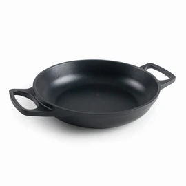 Lacor - 25161 - Mini cast aluminium paella disc, 100% free PFOA, non-stick double layer, suitable for induction, diameter 20 x 4.5 cm, black