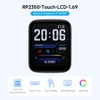 Waveshare RP2350 Microcontroller Development Board, With 1.69inch Touch LCD, Rounded