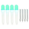 4PCS Fishing Glow Sticks High Visibility Night Fishing Float Tail