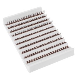 minkissy False Eyelashes Diy Lash Cluster Extensions Lightweight Curly Lashes for Natural Look for Cosplay
