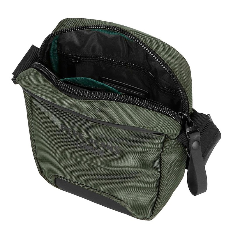 Pepe Jeans Bromley Small Shoulder Bag Green 15 x 19.5