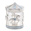 Widdop Bambino Silver Plated Carousel Money Box for Newborn, Christening,