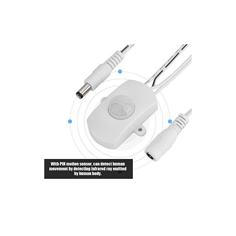 Yosoo Health Gear Motion Sensor Detector Light Switch, 5A 12V