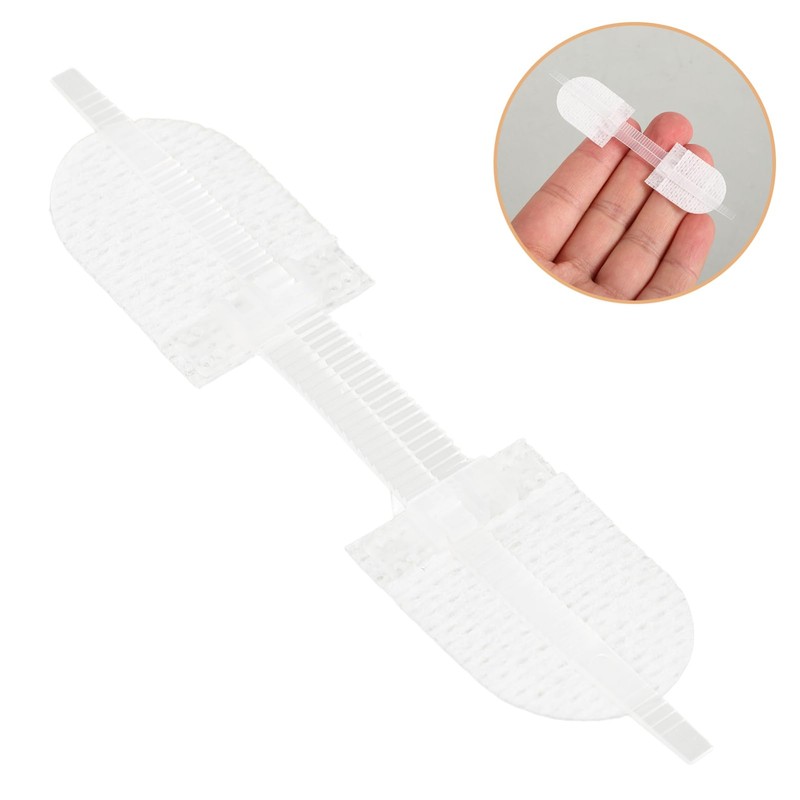 Baluue 3pcs Wound Closure Bandage Kit Double-sided Tape for Emergency