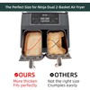 Air Fryer Disposable Paper Liners for Ninja Dual Airfryer Accessories,