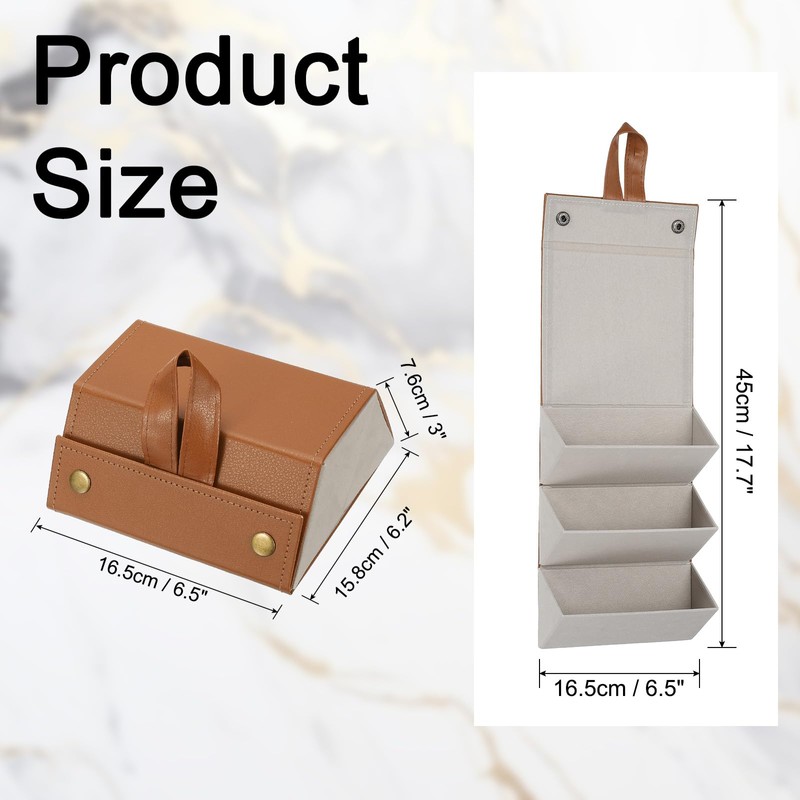 PATIKIL Travel Sunglasses Organizer, 3 Slot Large Foldable Sunglasses Holder,