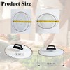 Oval Glass Lid Replacement for 6QT Hamilton Beach Slow cooker
