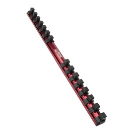 Proferred S49201 Magnetic Aluminum Socket Rail, 1/2" Drive, 19"