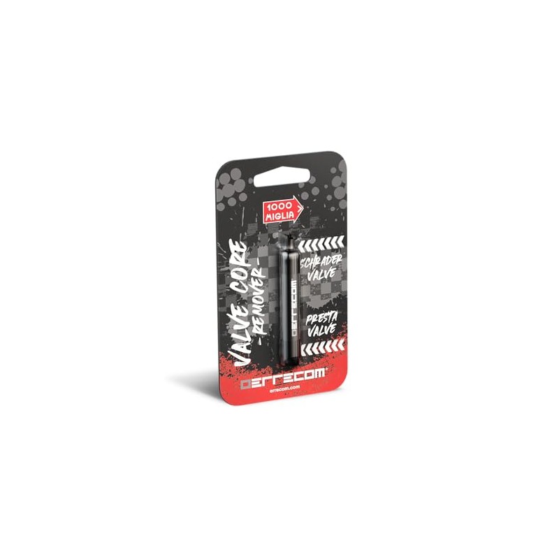 Errecom 1000 Miglia Valve Core Remover, Presta and Schrader Valve