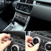 4Pcs AC Air Conditioning Knob Trim Cover Fit For Range