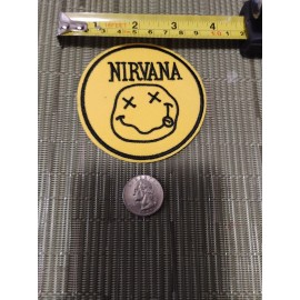 N/A EMBROIDERED NIRVANA ROCK PATCH (Please Read Ad)