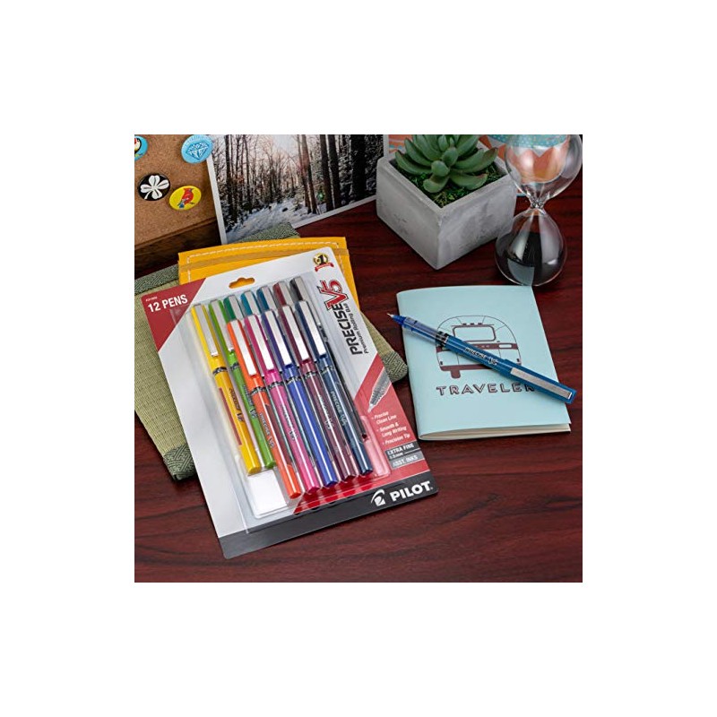 PILOT Precise V5 Stick - Bolígrafo de tinta líquida (punta