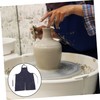 LABRIMP Sleeveless Denim Bib Apron for Women Men Pottery Work