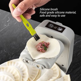Dumpling Maker Machine, Automatic Electric Dumpling Maker Mould Machine Dumpling Maker Kit Lazy Dumpling Maker, Manual Automatic Mode, for Home Kitchen Gadgets