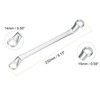 sourcing map Offset Extra Long Box End Wrench 14 x