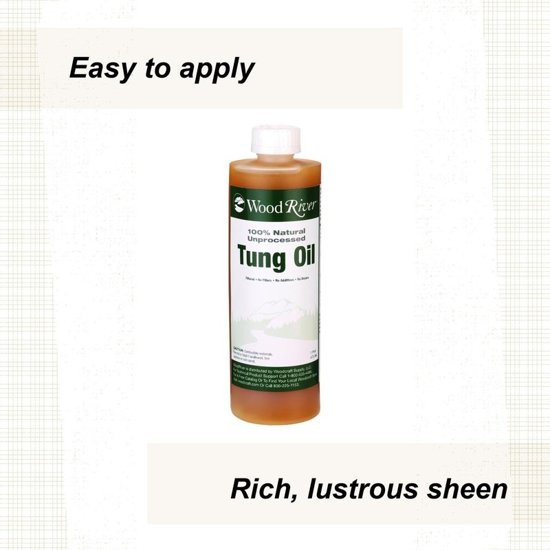 Woodriver Pure Tung Oil Pint