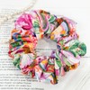 Burnaby Pink Tropical Point Scrunchie / 버나비 핑크 트로피컬 포인트