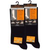 2 Pairs Support and Travel Socks, with Compression effect 9-11