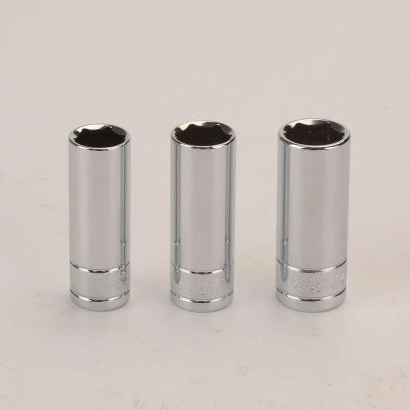 Deep Socket Set, Hex Sockets, 0.25 inch (6.35 mm), 1/4