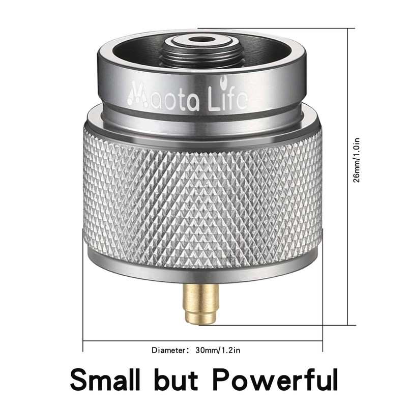 Maotalife Camping Stove Gas Converter Propane to Butane EN417 Valve