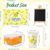 Bokon Lemonade Stand Supplies Include 100 Pcs 9 oz Lemonade