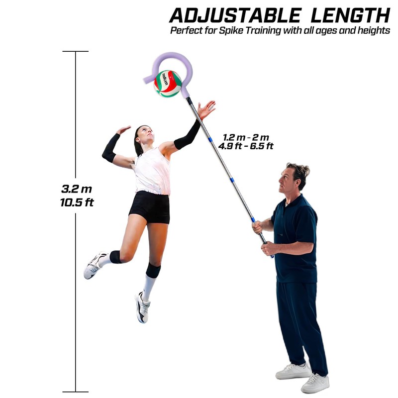 AKA Sports Gear Volleyball Spike Trainer (EVA Header Design, No