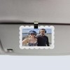 2 Pack Magnetic Car Visor Picture Holder, Acrylic Lightweight Photo