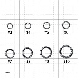 Gamakatsu Luxe Ti Split Ring #5 80-720