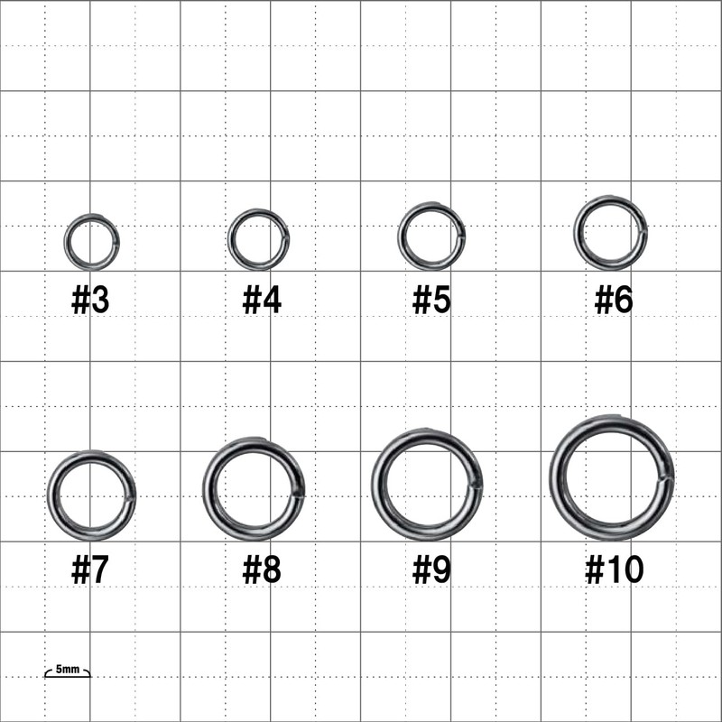Gamakatsu Luxe Ti Split Ring #5 80-720