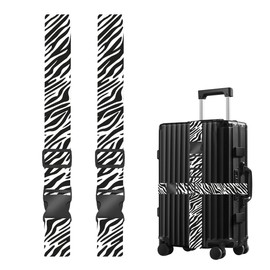 Suitcase Straps Set of 2 Suitcase Strap Eye-catching Adjustable Suitcase Belt Luggage Strap for Suitcases Suitcase Strap Colourful Suitcase Straps Luggage Protector Buckles Webbing Set Suitcase Strap