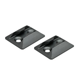 VanEssential Venture L-Track Single Stud Mount Gray - 2 Pack