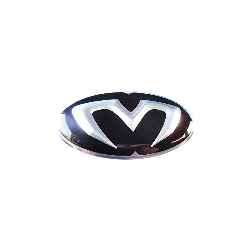 M Logo 3D Oval Steering Wheel Emblem for Hyundai Models