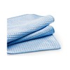MEGA Clean Microfibre Waffle Towel 50 x 70 cm Blue