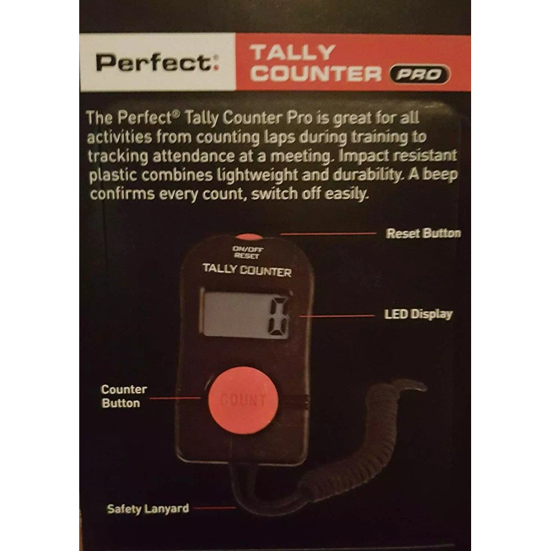 Perfect Fitness Digital Tally Counter Pro