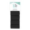 Oh Baby Bags - 8 Roll Refill Header Card- Black