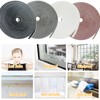 Bruiefpap Self-Adhesive Soundproofing Brush Weather Stripping Door Seal, Sliding Door