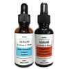 2 Serum Vitamina C, E, cido Hialuronico, Colgeno y Elastina 30 ml, Con Liposomas y extracto de Moringa, Ultra-Hidratante, antiedad, disminuye y evita 