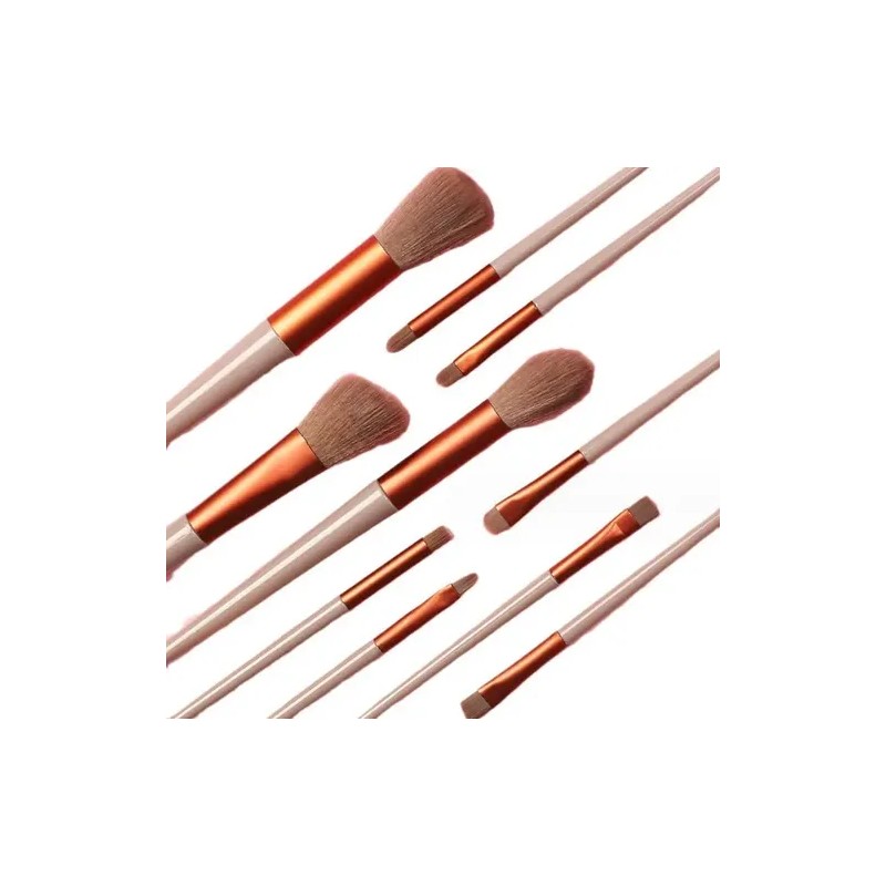 Set 13 Brochas De Maquillaje Profesional Juego De Brochas Color
