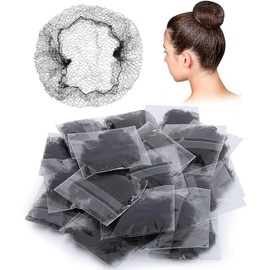 30 Pcs Red para Cabello, Red de Pelo Tejida, Mesh Cap, Malla Elástica Invisible para Mujeres, Gorro Desechable Tipo, Malla Elástica Invisible para Pel