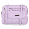 MultiSac Zippy Triple Compartment Crossbody Bag