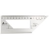 Shinwa Sokutei 62113 One-Stop Ruler, Aluminum, 6 Pieces