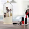 Healeved Makeup Organizer Rotating Design Multi-compartment Storage Holder for Brushes