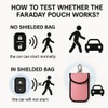3 Pack Faraday Pouch for Car Keys 2025 Upgraded｜Keyless Entry